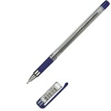 Ручка шариковая Attache Expert с манжеткой синяя масляная
